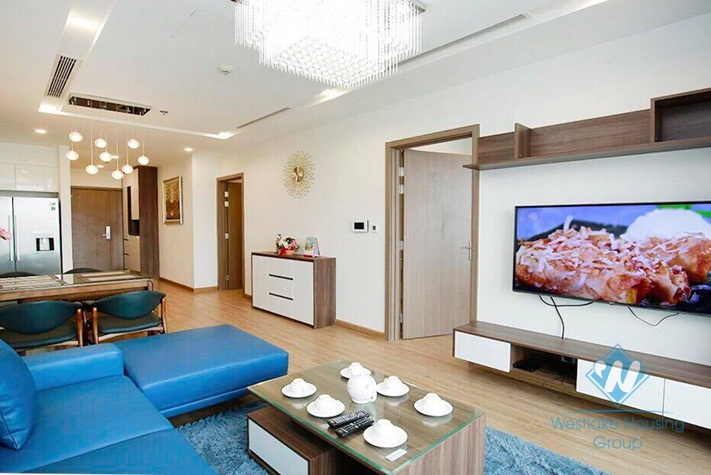 Two bedrooms apartment for rent in Vinhome Metropolis, Lieu Giai street, Ba Dinh district, Ha Noi.